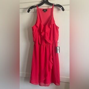 IZ Byer Dress In Poppy. New With Tags.